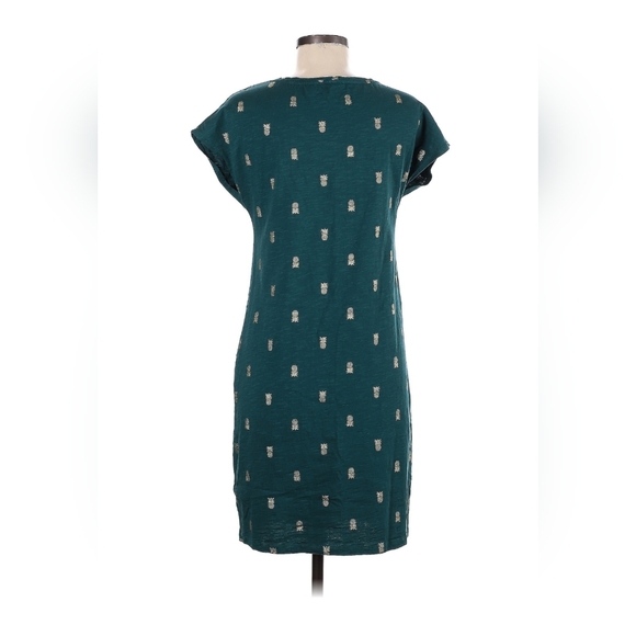Boden Green Pineapple Tee Dress 6R - Picture 2 of 5